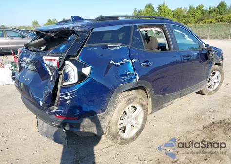 2022 GMC Terrain Awd Sle from USA, damaged, VIN 3GKALTEV2NL215637